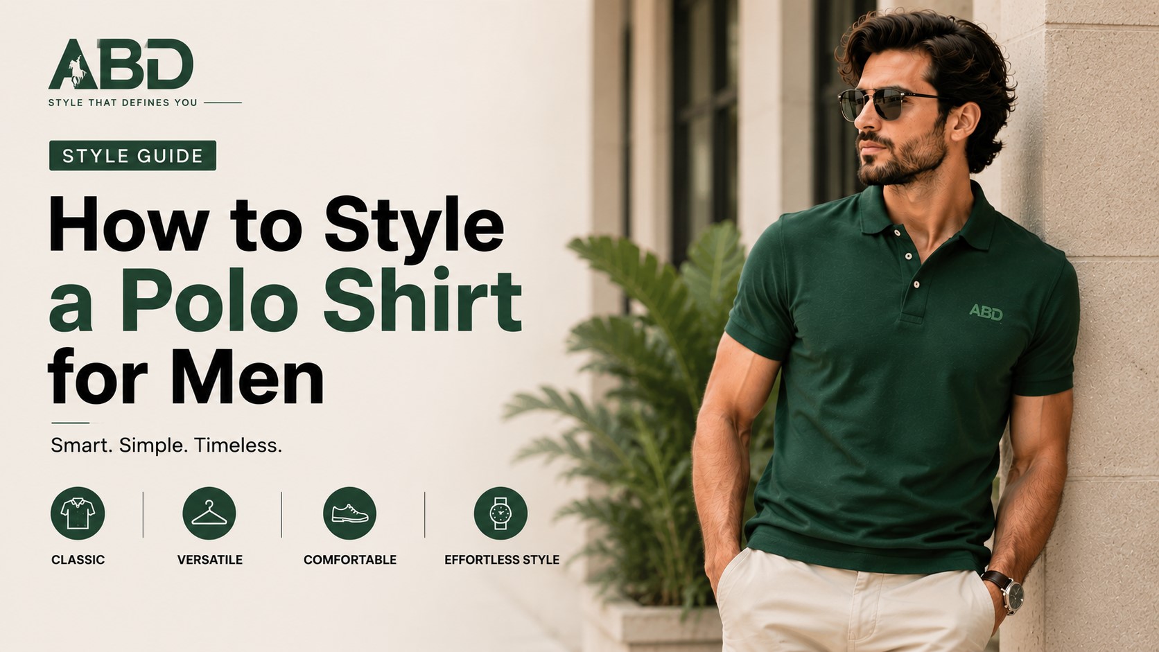 how to style a polo shirt for men